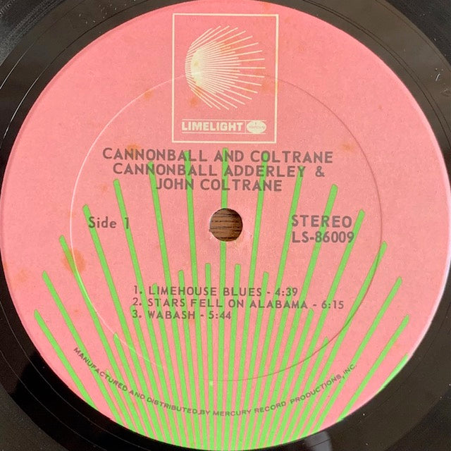 Cannonball Adderley & John Coltrane - Cannonball & Coltrane