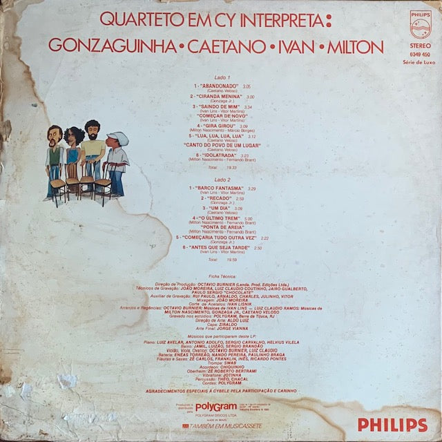Quarteto Em Cy - Interpreta: Gonzaguinha, Caetano, Ivan, Milton