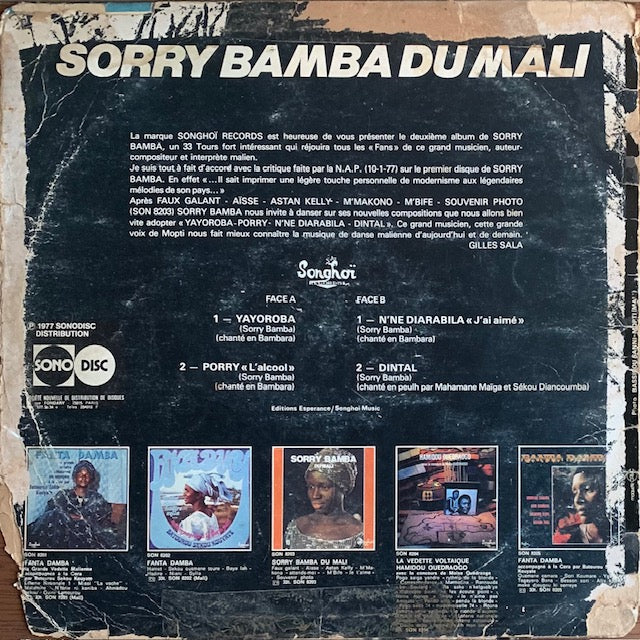 Sorry Bamba - Sorry Bamba Du Mali