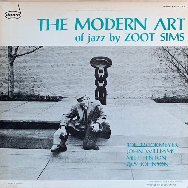ジャズ名盤★Zoot Sims／The Modern Art★DAWNレーベル Zoot Sims - The Modern Art Of Jazz – hair & music parlour FAM
