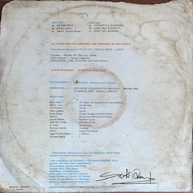 Soki Ohale - On The Move