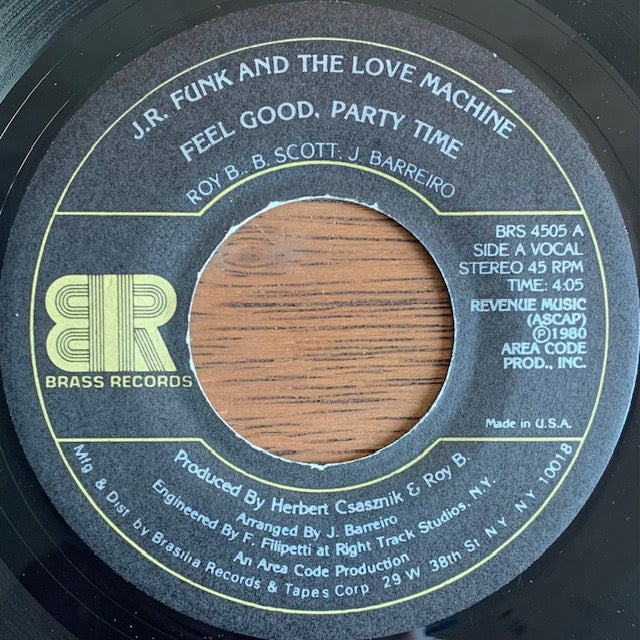 J.R. Funk & The Love Machine - Feel Good, Party Time