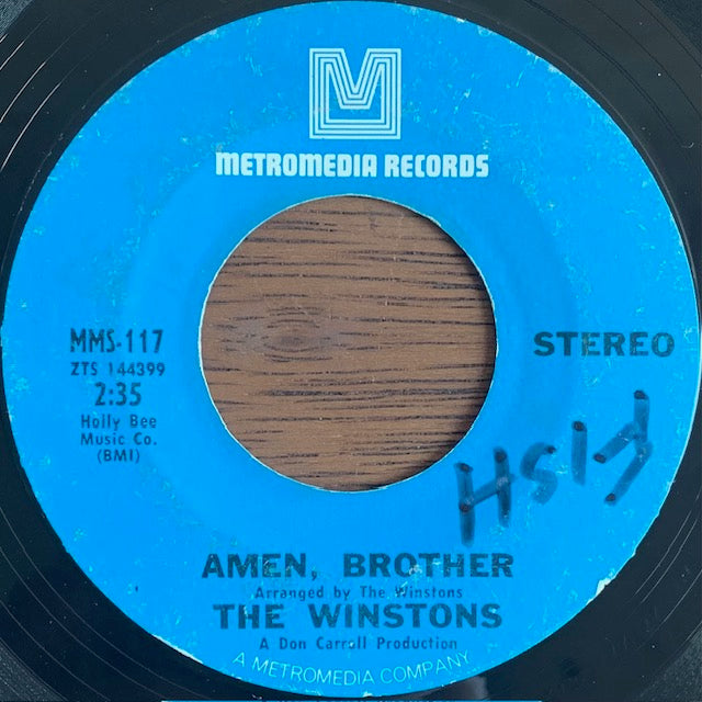 Winstons - Amen, Brother – hair & music parlour FAM