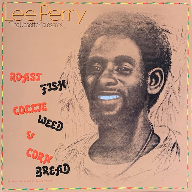 アーティストベア OLD FLYER イギリスSue Lain作 本革ジャケット Lee Perry - Roast Fish Collie Weed & Corn Bread – hair & music