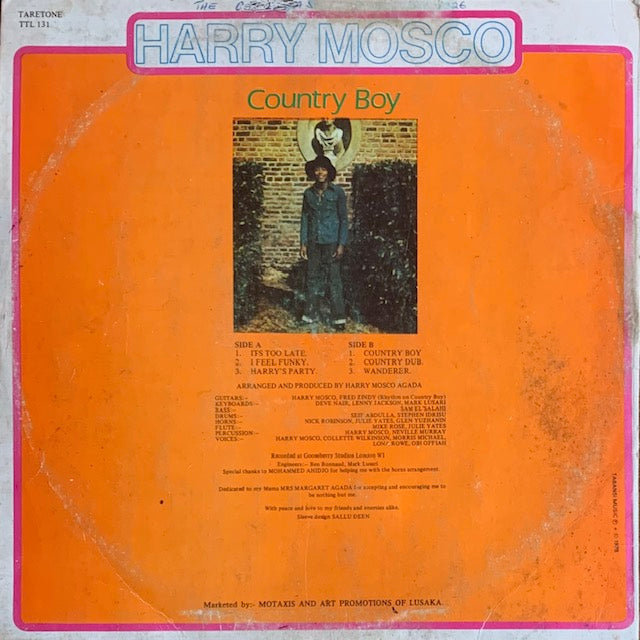 Harry Mosco - Country Boy (Mr. Funkees)