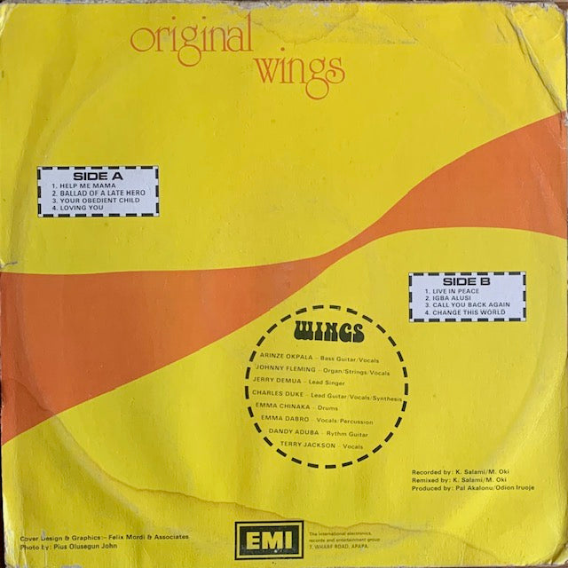 Original Wings - Change This World