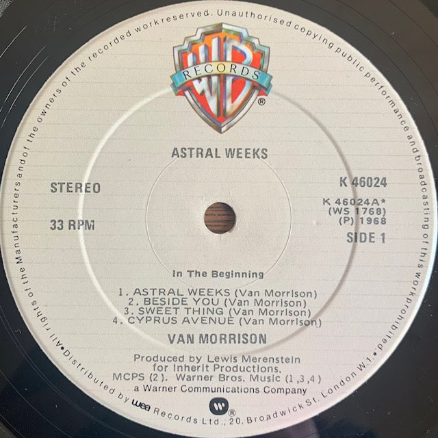 Van Morrison - Astral Weeks
