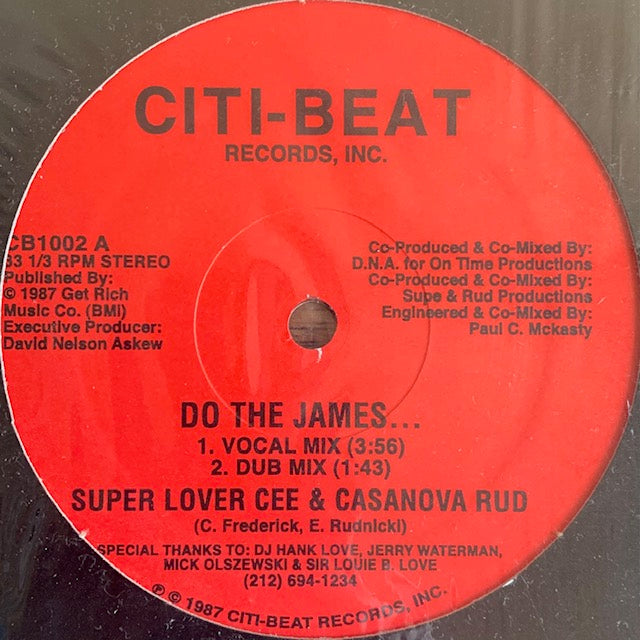 Super Lover Cee & Casanova Rud - Do The James...