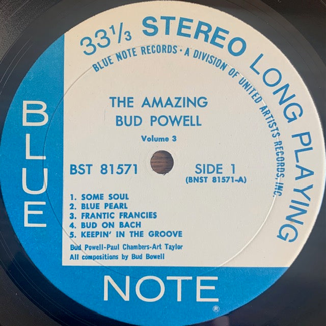 Bud Powell - The Amazing Bud Powell, Vol. 3 - Bud!