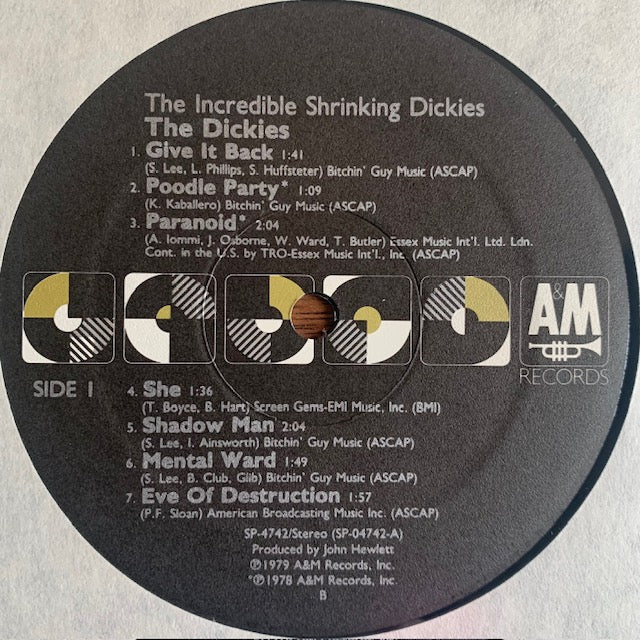 Dickies - The Incredible Shrinking Dickies