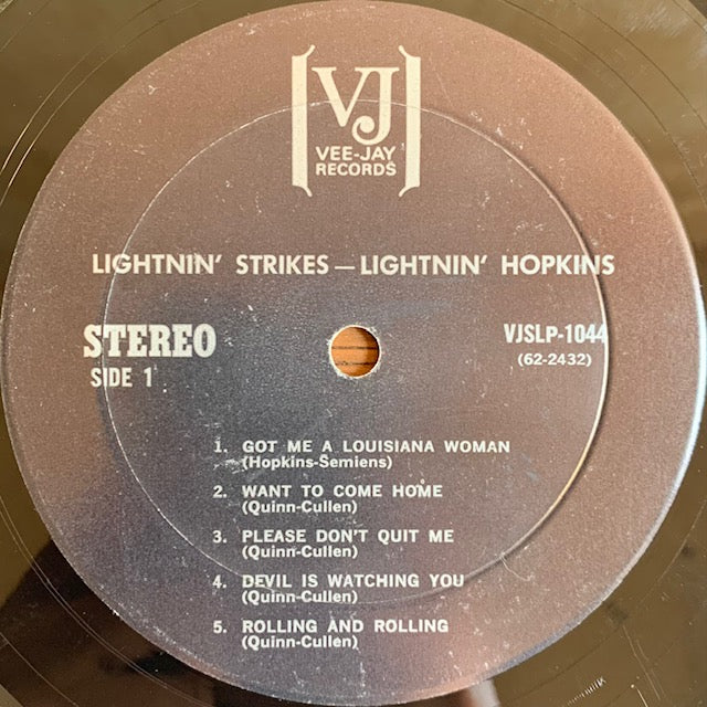 Lightnin' Hopkins - Lightnin' Strikes