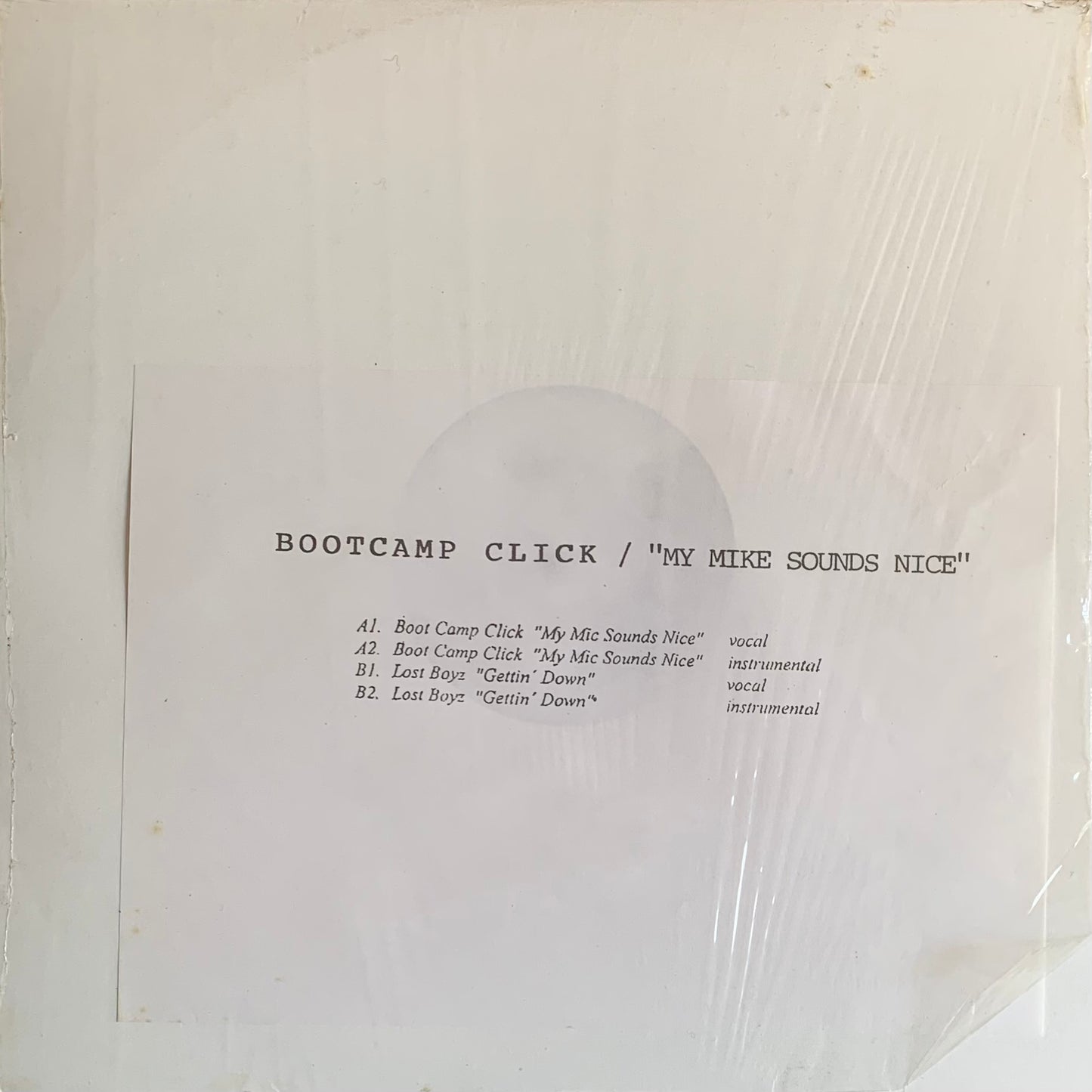 Boot Camp Clik / Lost Boyz - My Mic Sounds Nice / Day One (Remix)