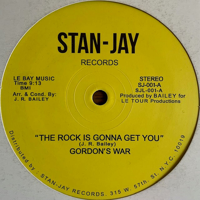 Gordon's War - The Rock Is Gonna Get You