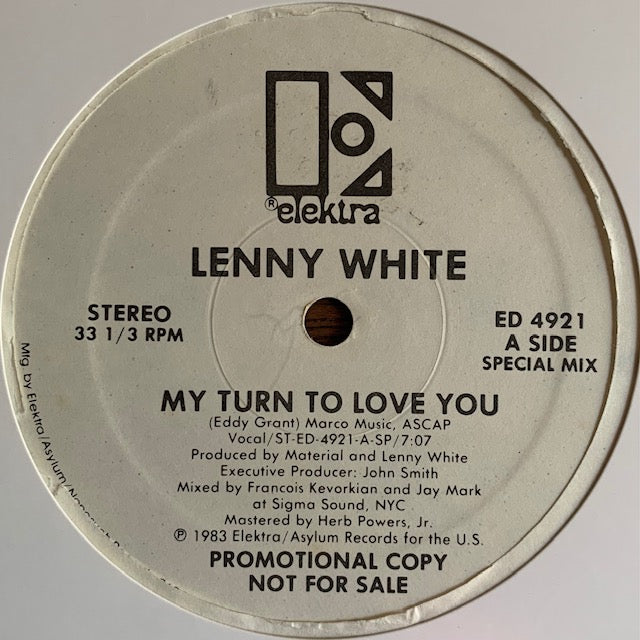 Lenny White - My Turn To Love You