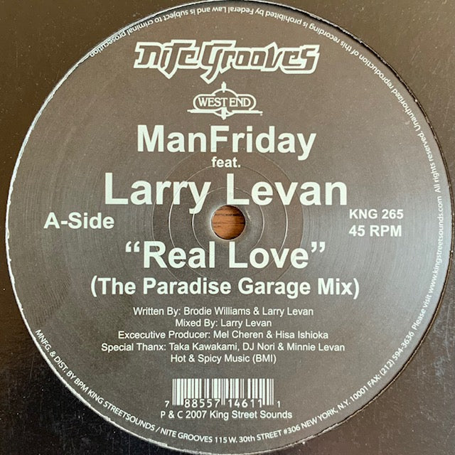 Man Friday - Real Love