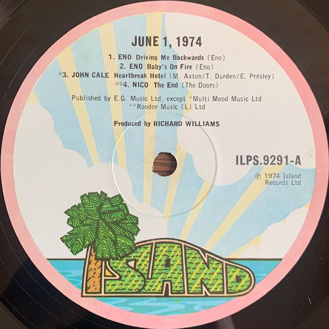 Kevin Ayers – John Cale - Eno – Nico - June 1, 1974