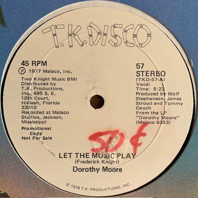 Dorothy Moore - Let The Music Play