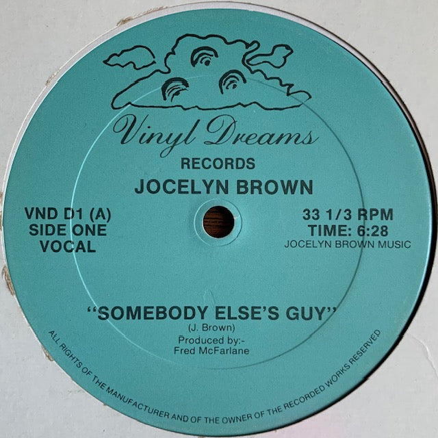 Jocelyn Brown / Frederick "M.C. Count" Linton - Somebody Else's Guy / I'm Somebody Else's Guy