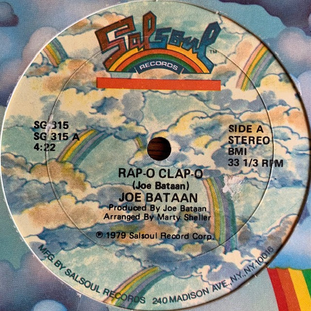Joe Bataan - Rap-O Clap-O