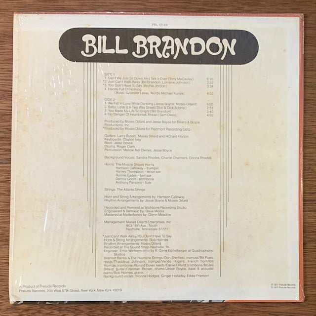 Bill Brandon-Bill Brandon