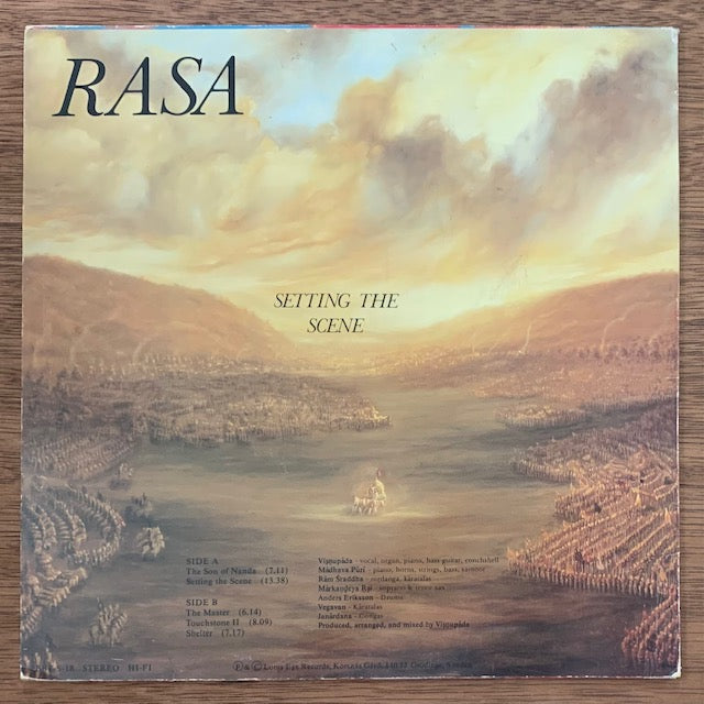 Rasa-Setting The Scene