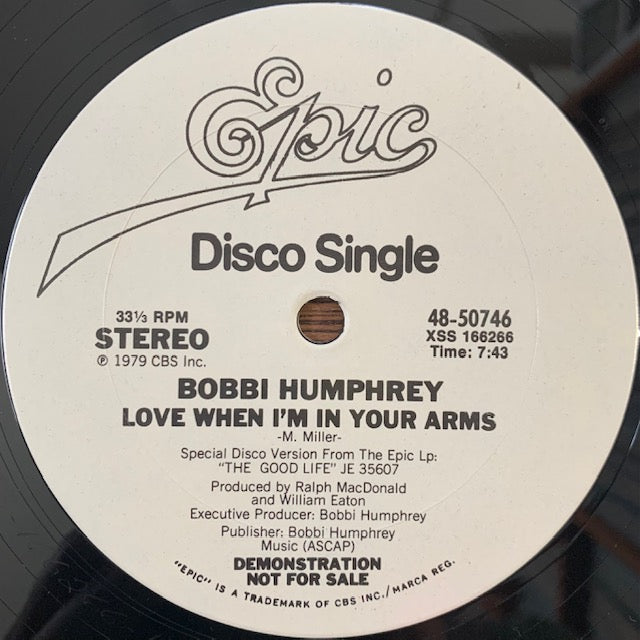 Bobbi Humphrey-Love When I'm In Your Arms