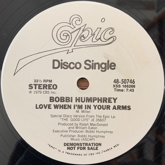 Bobbi Humphrey-Love When I'm In Your Arms
