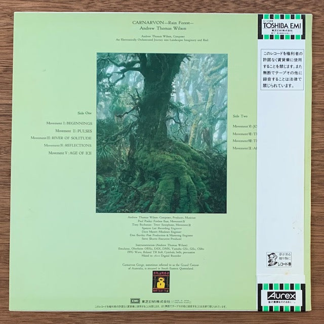 Andrew Thomas Wilson-Carnarvon – Rain Forest