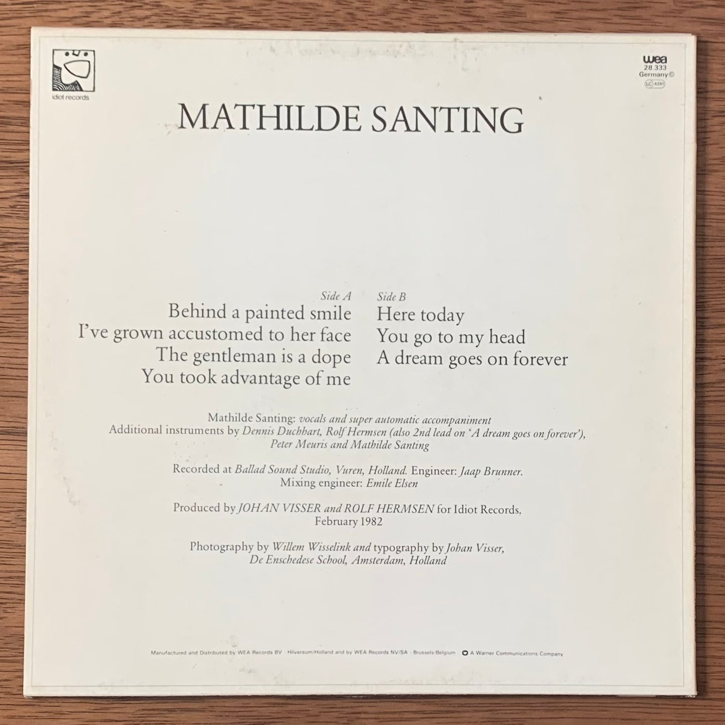 Mathilde Santing-Mathilde Santing