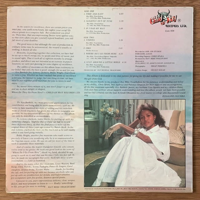 Rosaline Ogunro - Where Do I Go From Here?