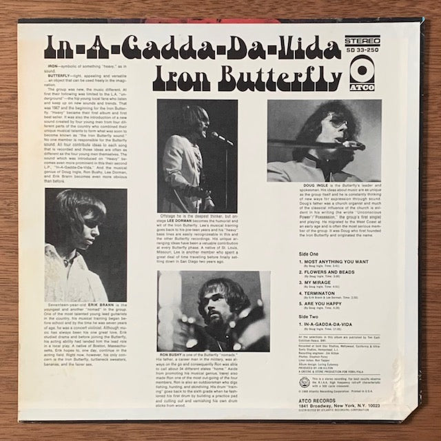Iron Butterfly - In-A-Gadda-Da-Vida