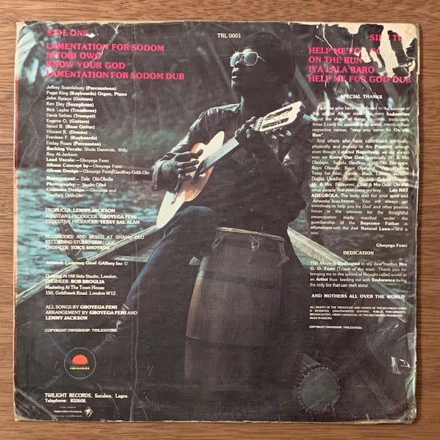 Tera Kota-Lamentation For Sodom