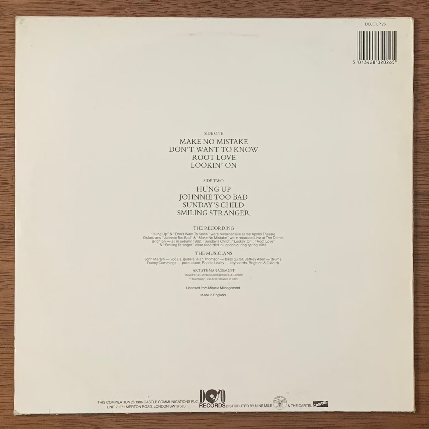 John Martyn-Philentropy