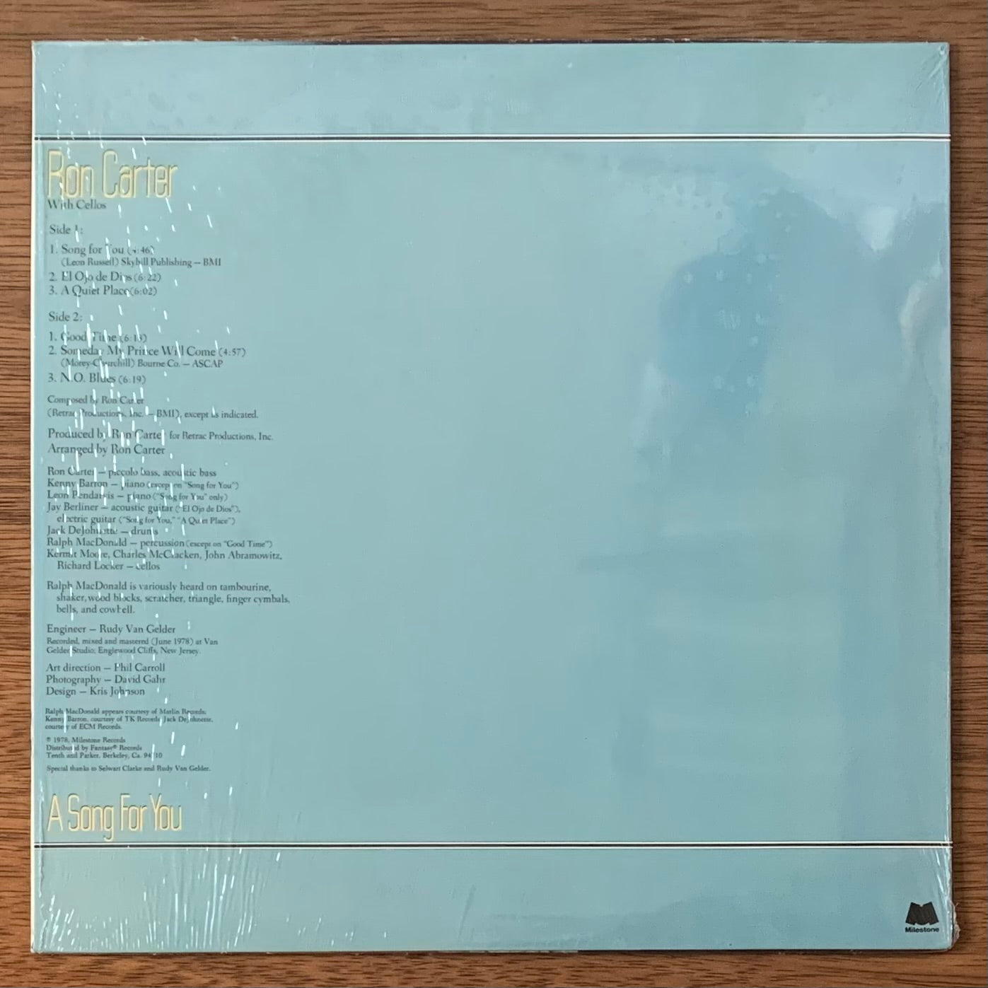 Ron Carter-A Song For You