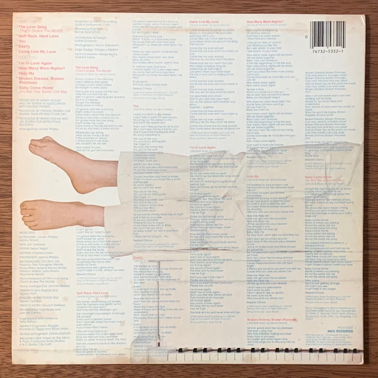 Kenny Nolan-Head To Toe