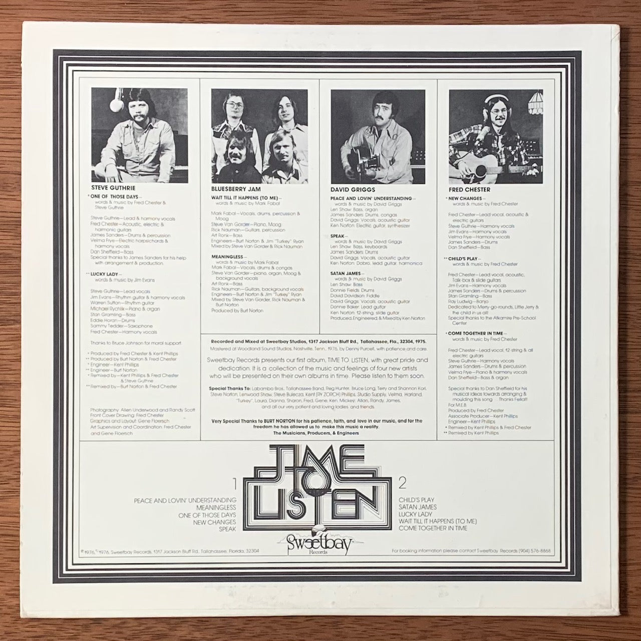 David Griggs, Steve Guthrie, etc...-Time To Listen