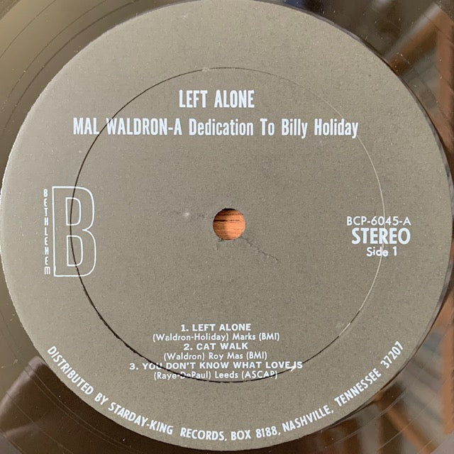 Mal Waldron-Left Alone