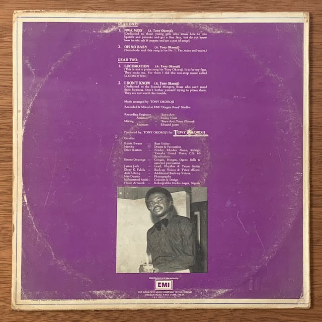 Tony Okoroji - Locomotion