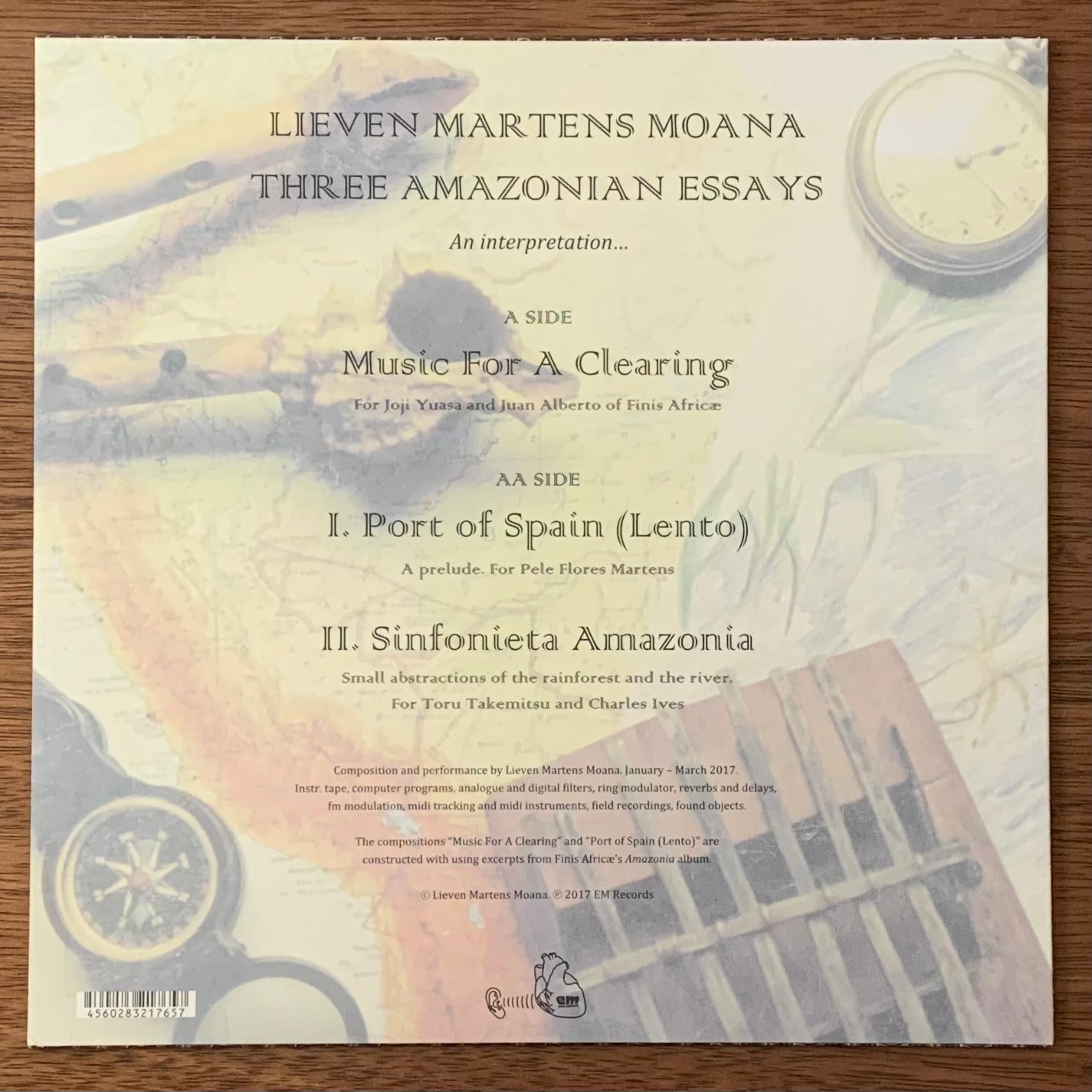 Lieven Martens Moana-Three Amazonian Essays