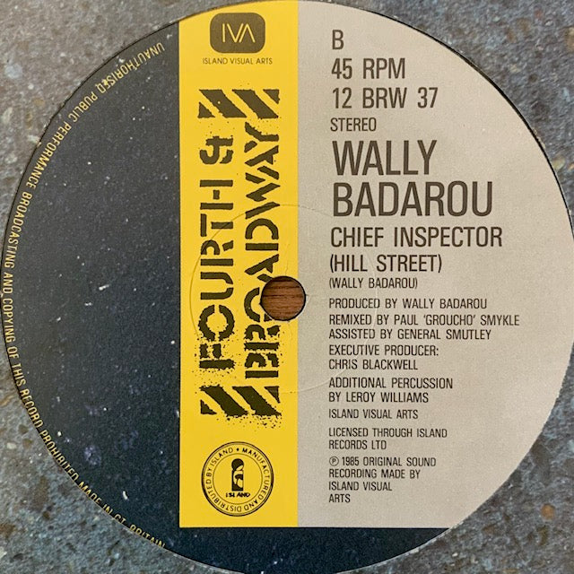 Wally Badarou - Chief Inspector