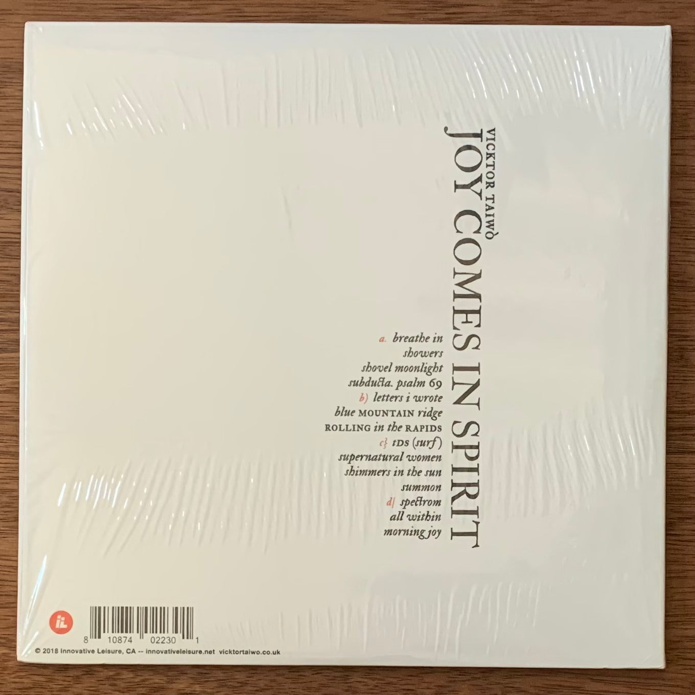 Vicktor Taiwò-Joy Comes In Spirit