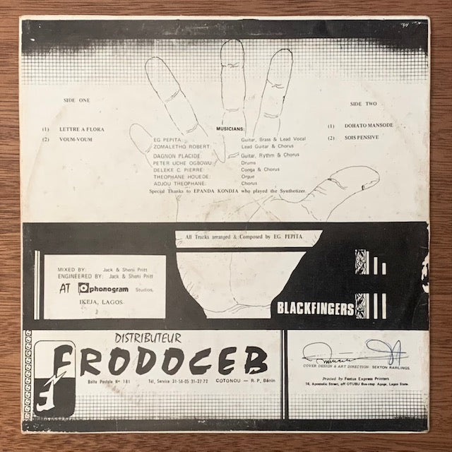 EG. Pepita & The Black Fingers-Vol. 002 Lettre A Flora