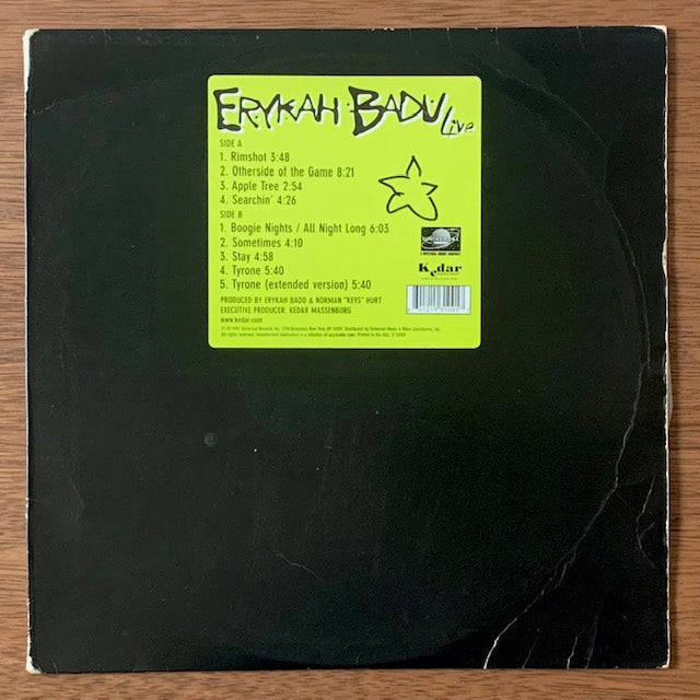 Erykah Badu - Live