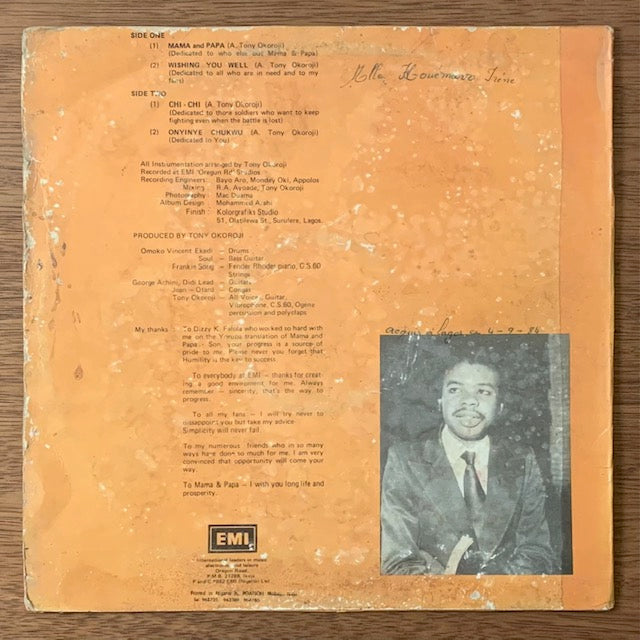 Tony Okoroji - Mama & Papa