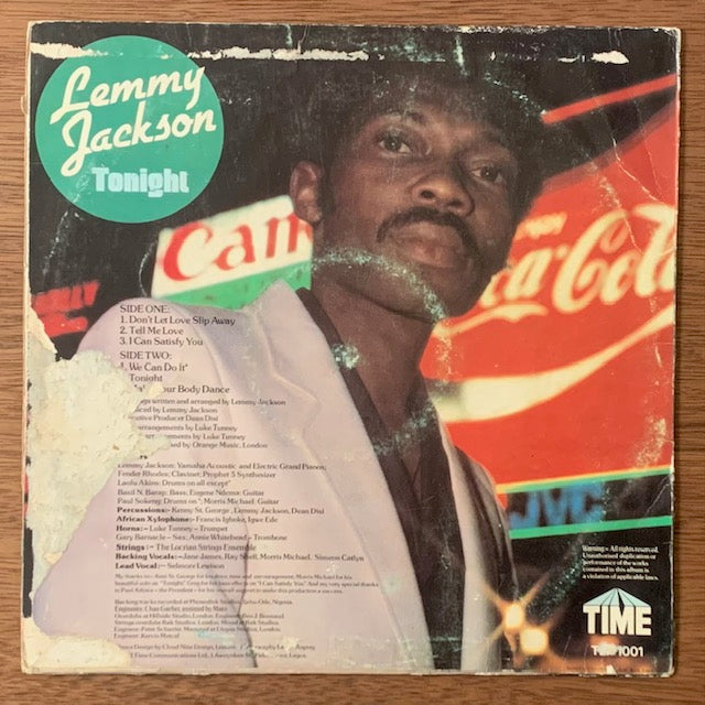 Lemmy Jackson - Tonight