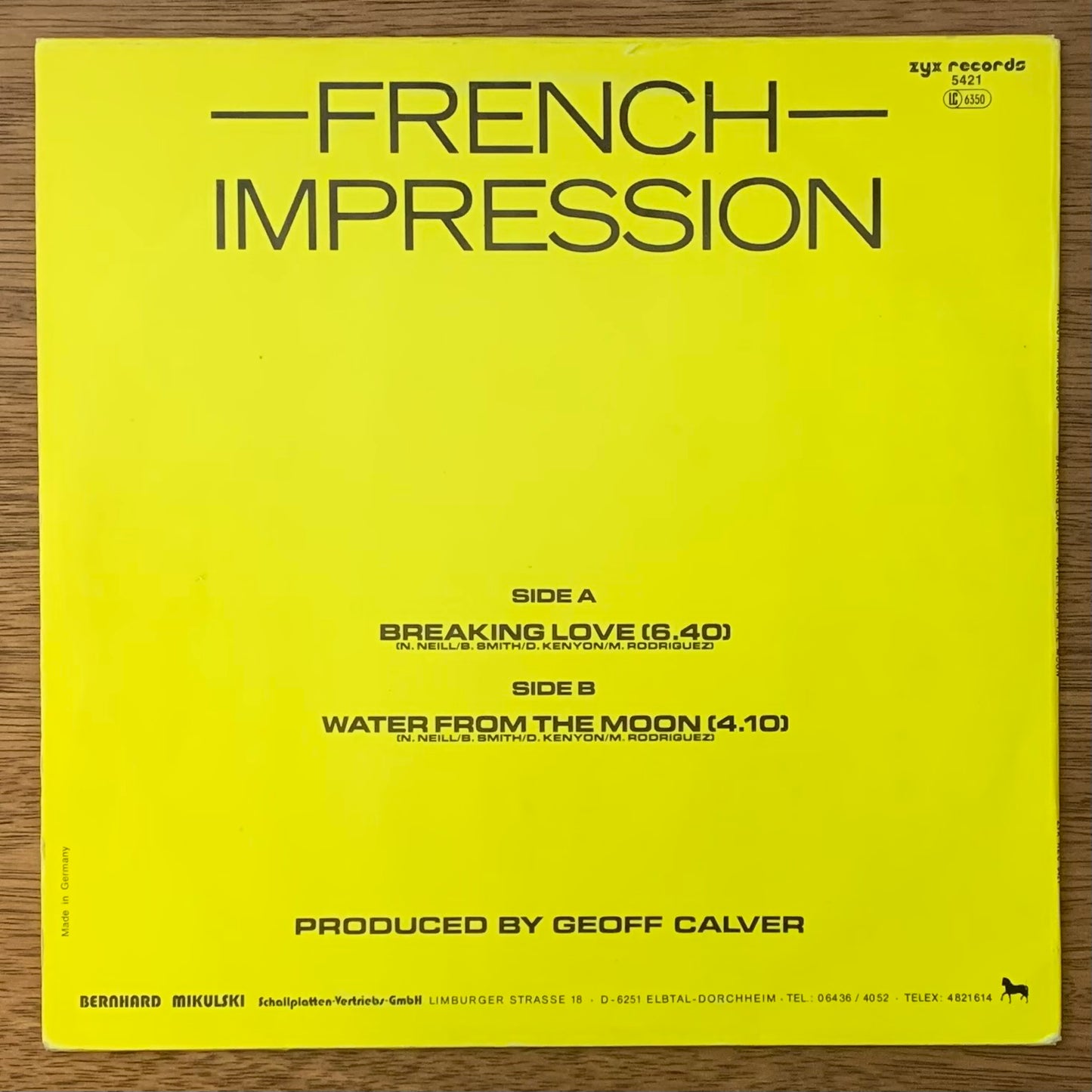 French Impression - Breaking Love