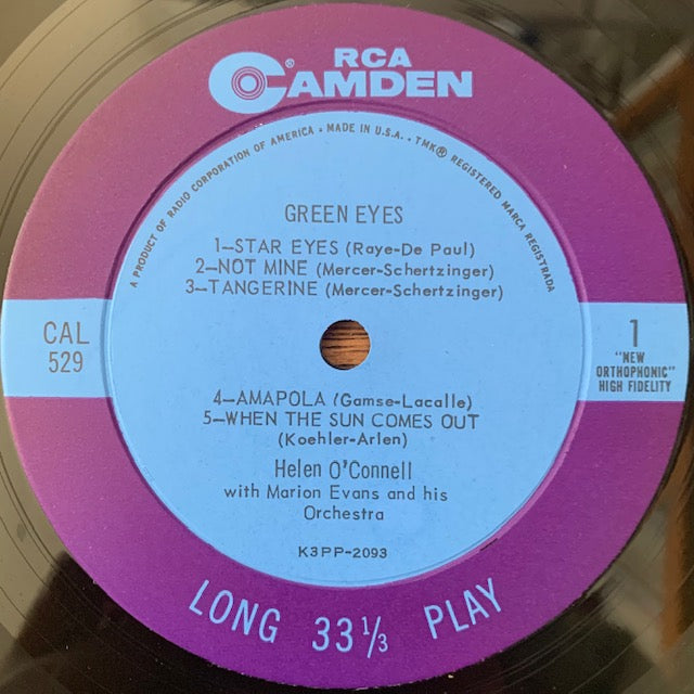 Helen O'Connell - Green Eyes