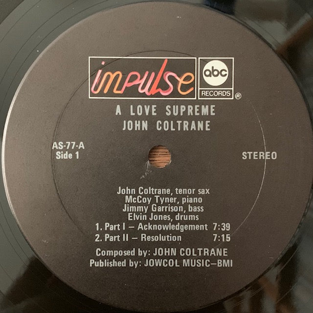 John Coltrane - A Love Supreme (至上の愛)