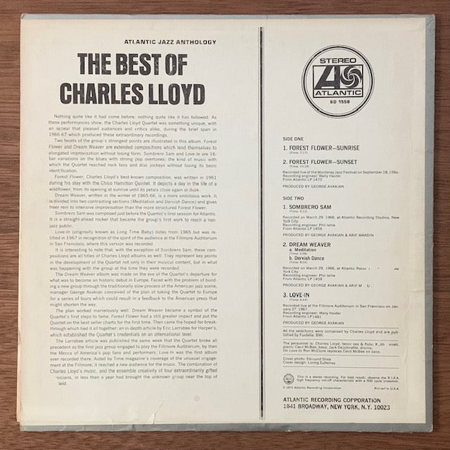 Charles Lloyd - The Best Of Charles Lloyd