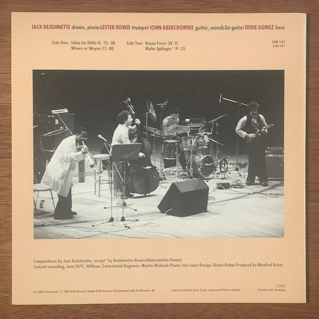Jack DeJohnette - New Directions In Europe